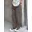 1pc Men'S Casual Denim Cargo Pants, Solid Color, Non-Stretch, Regular Length, Suitable for All Seasons, with Pockets, Woven Fabric, Slim Fit