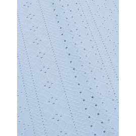 Men's Casual Button-Down Beach Shirt - Short Sleeve, Stretch Fabric, Summer Tropical Top with Turquoise Collar