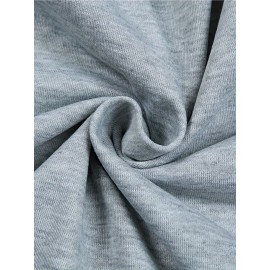 Men's Casual Golf Print Crewneck Sweatshirt - Relaxed Fit, Polyester Knit, Machine Washable, Fall/Winter Fashion