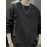 Men's Casual Cotton Long Sleeve T-Shirt - Crew Neck, Loose Fit, Spring & Fall Collection