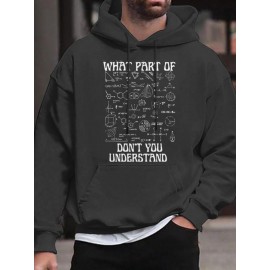 Best Gifts for Men Unlock Your Style with our Men's Fashion Hoodie - Embrace the Mystery of Physics Equations!