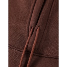 IT'S A JAY THING Print Hoodie, Cool Hoodies For Men, Casual Hooded Sweatshirt With Kangaroo Pocket For Winter And Fall