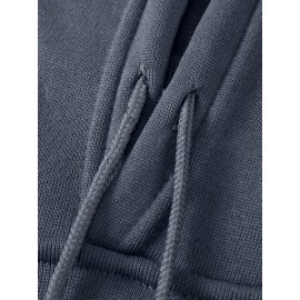 IT'S A JAY THING Print Hoodie, Cool Hoodies For Men, Casual Hooded Sweatshirt With Kangaroo Pocket For Winter And Fall