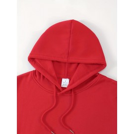 IT'S A JAY THING Print Hoodie, Cool Hoodies For Men, Casual Hooded Sweatshirt With Kangaroo Pocket For Winter And Fall
