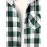 Fashionable And Versatile Men's College Style Casual Plaid Hoodies Button Drawstring Shirt Jacket, Suitable For Outdoor